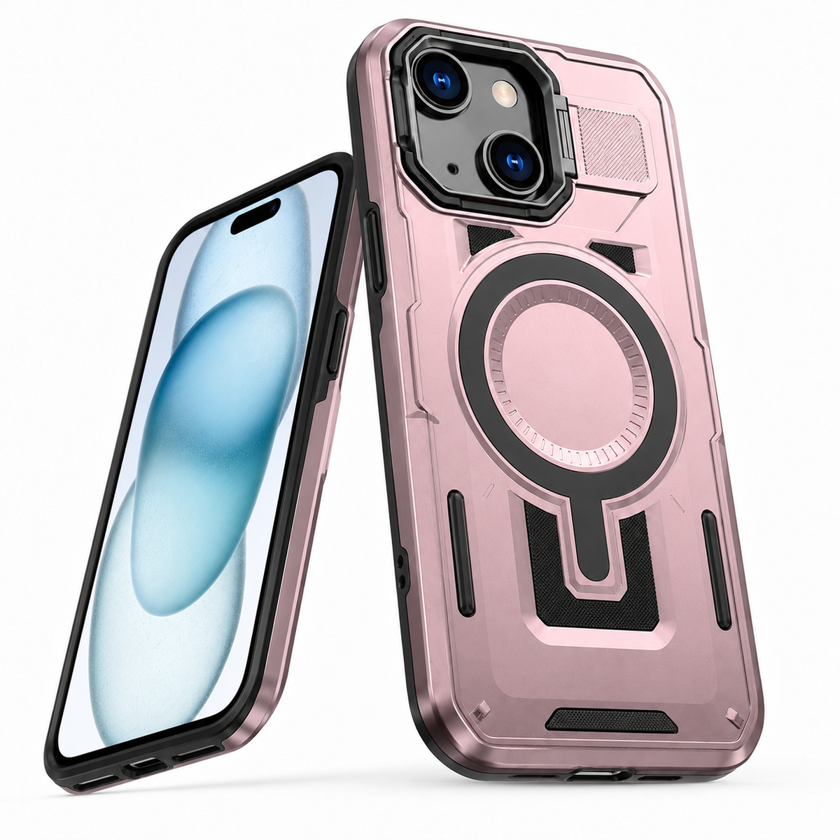 Shield Mate Shockproof Protective Case for Apple iPhone 13 - Rose Gold