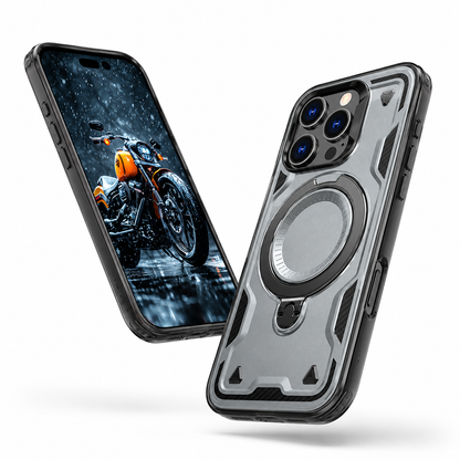 Sparta Rugged MagSafe Ring Case for Apple iPhone 13 - Grey