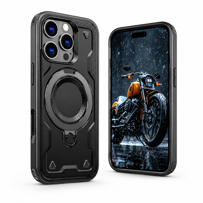 Sparta Rugged MagSafe Ring Case for Apple iPhone 13 - Black