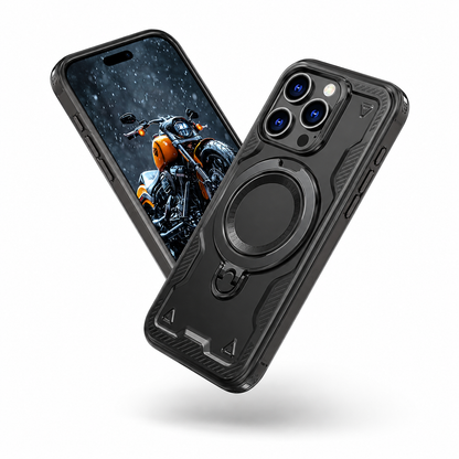 Sparta Rugged MagSafe Ring Case for Apple iPhone 14 - Black