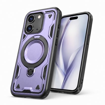 Sparta Rugged MagSafe Ring Case for Apple iPhone 14 - Purple