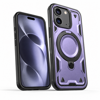 Sparta Rugged MagSafe Ring Case for Apple iPhone 13 - Purple
