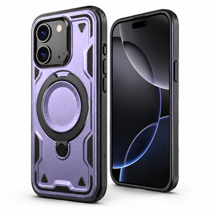 Sparta Rugged MagSafe Ring Case for Apple iPhone 13 - Purple