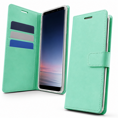 Buy iPhone cases online Canada – Teal BlueMoon Diary case
