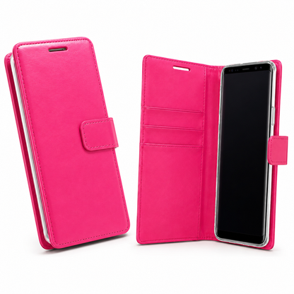 Buy mobile covers online Canada – Hot Pink BlueMoon Diary case
