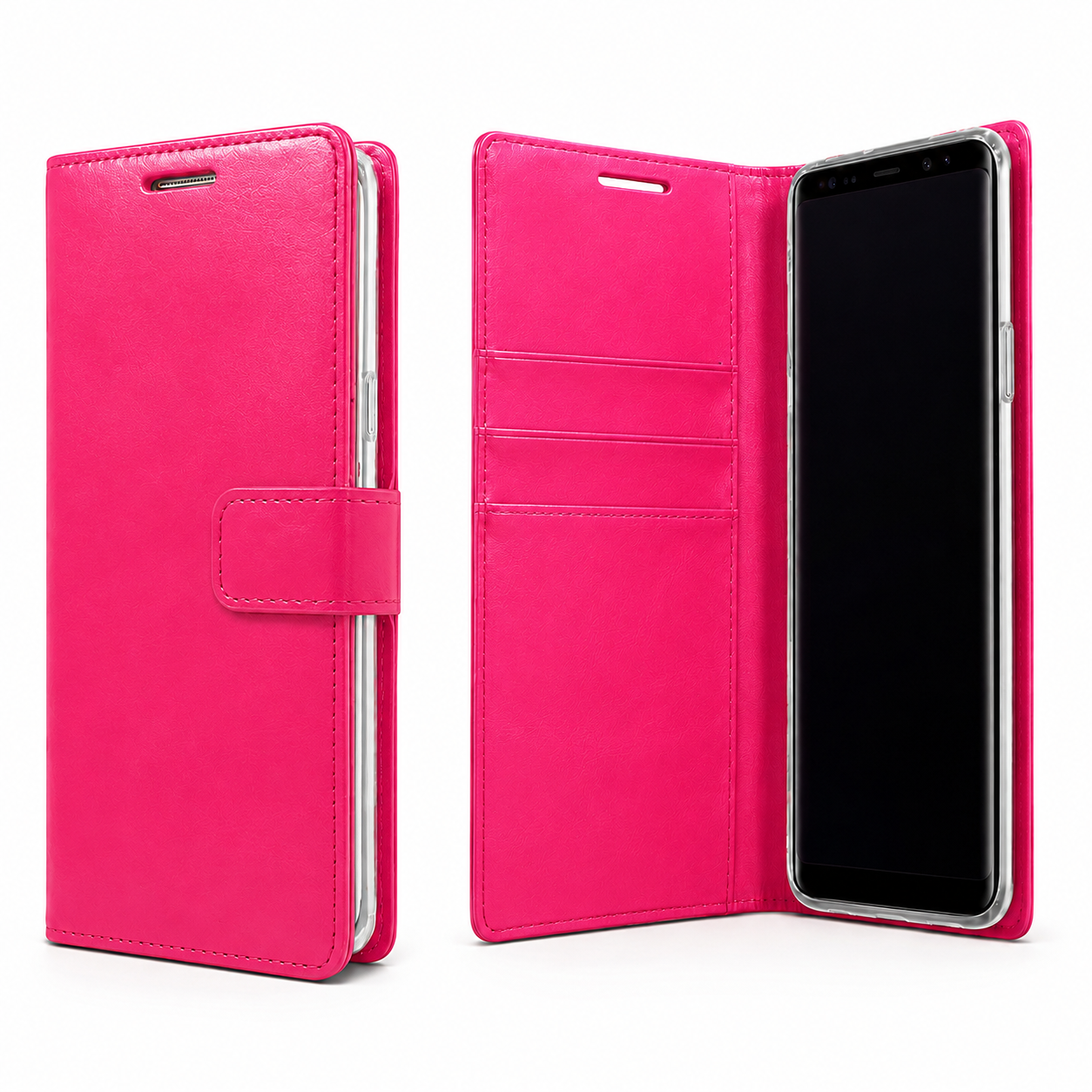 Hot Pink flip phone cover for Apple iPhone 17e and iPhone 16e
