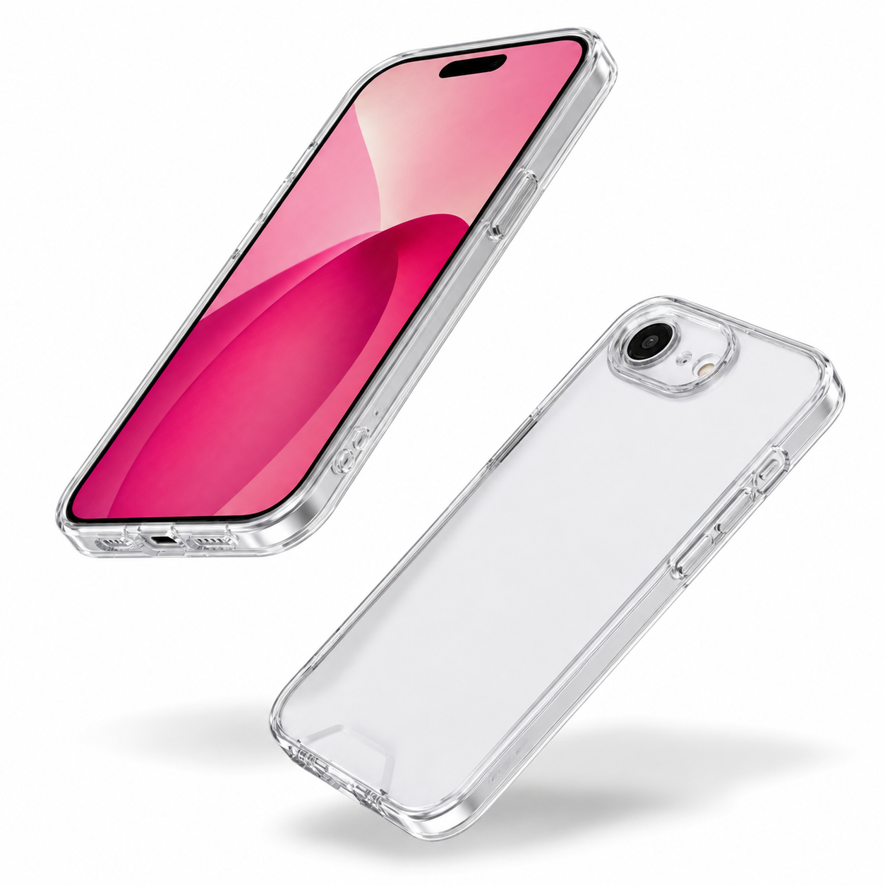 Clear protective phone cover for Apple iPhone 17e and iPhone 16e
