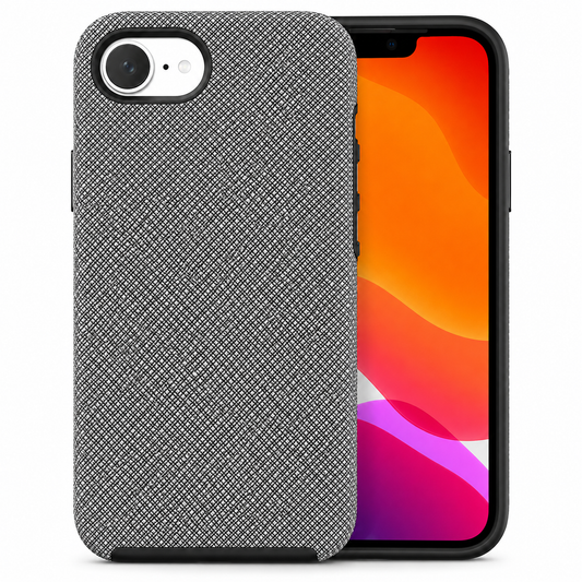 Grey Dotted Comm Case for Apple iPhone 17e and iPhone 16e