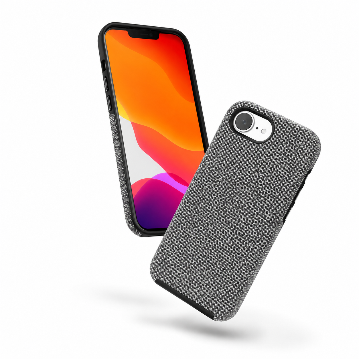 Grey iPhone case Canada with durable shockproof protection