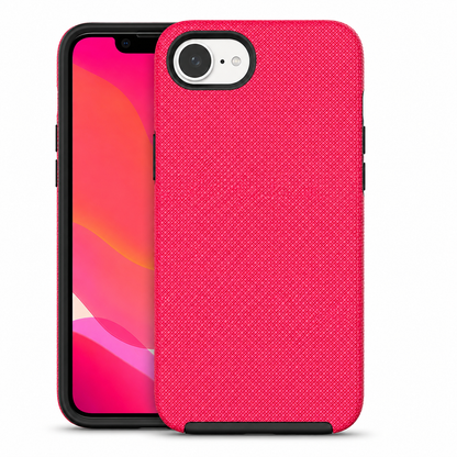 Hot Pink Dotted Comm Case for Apple iPhone 17e and iPhone 16e