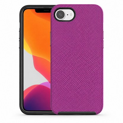 Purple Dotted Comm Case for Apple iPhone 17e and iPhone 16e