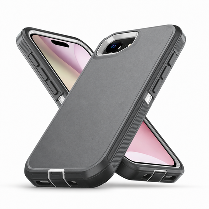 Grey Triple Protection Case for Apple iPhone 17e and iPhone 16e
