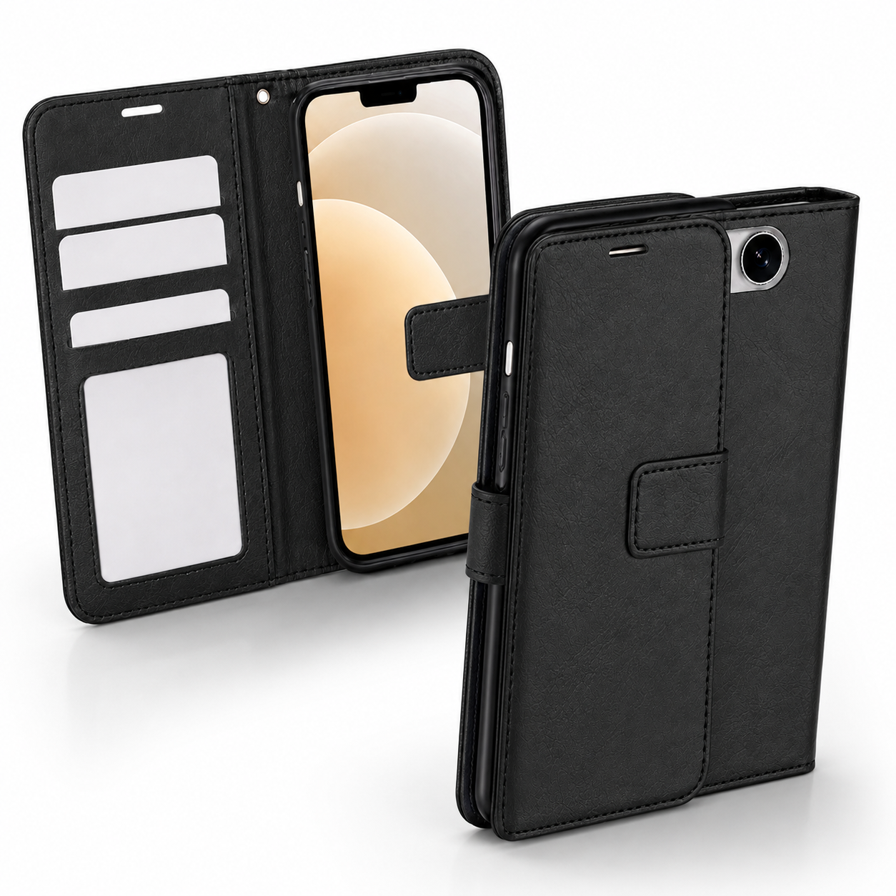 Buy iPhone cases online Canada – Black Photo ID Wallet cover
