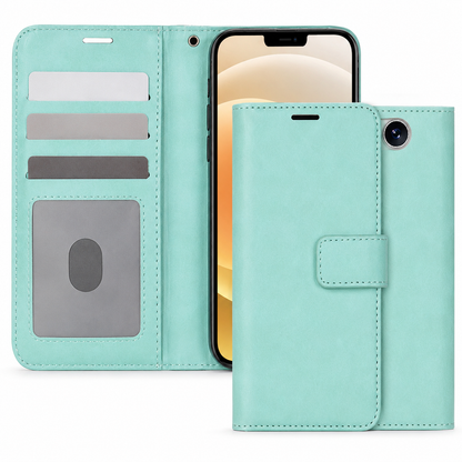 Teal Photo ID Wallet Case for Apple iPhone 17e and iPhone 16e