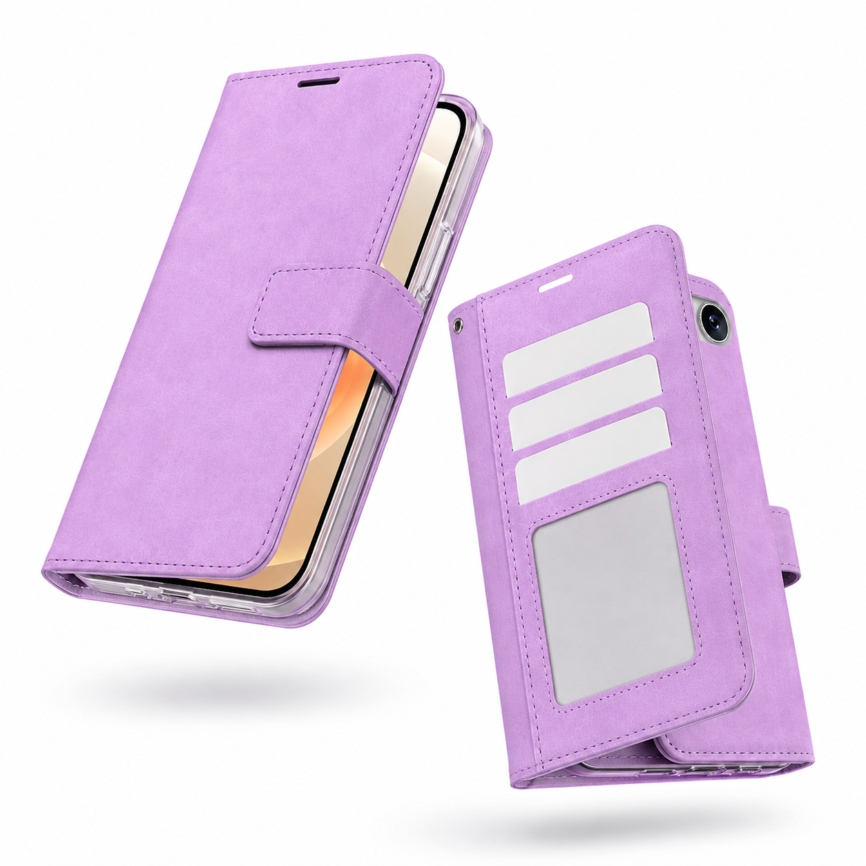 Buy iPhone wallet cases online Canada – Purple Photo ID cover