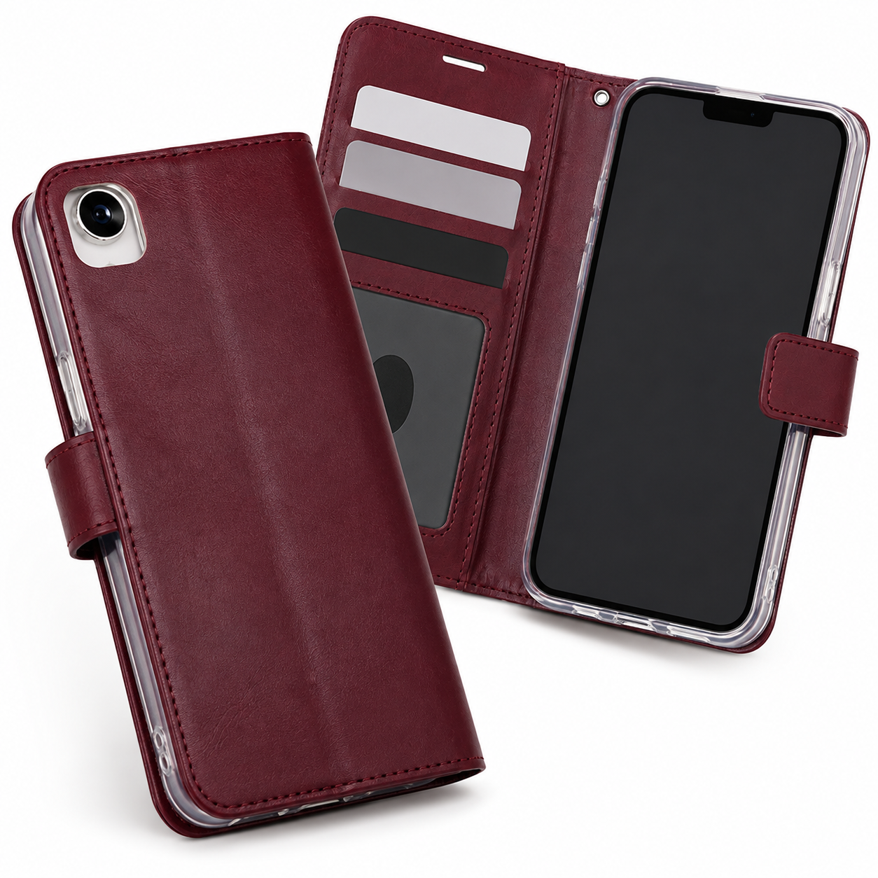 Buy phone cases online Canada – Wine Photo ID Wallet cover