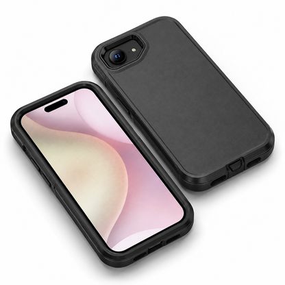 Black iPhone case Canada with heavy-duty shockproof protection