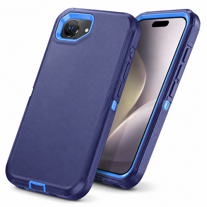 Smartphone accessories Canada – Navy Triple Protection case
