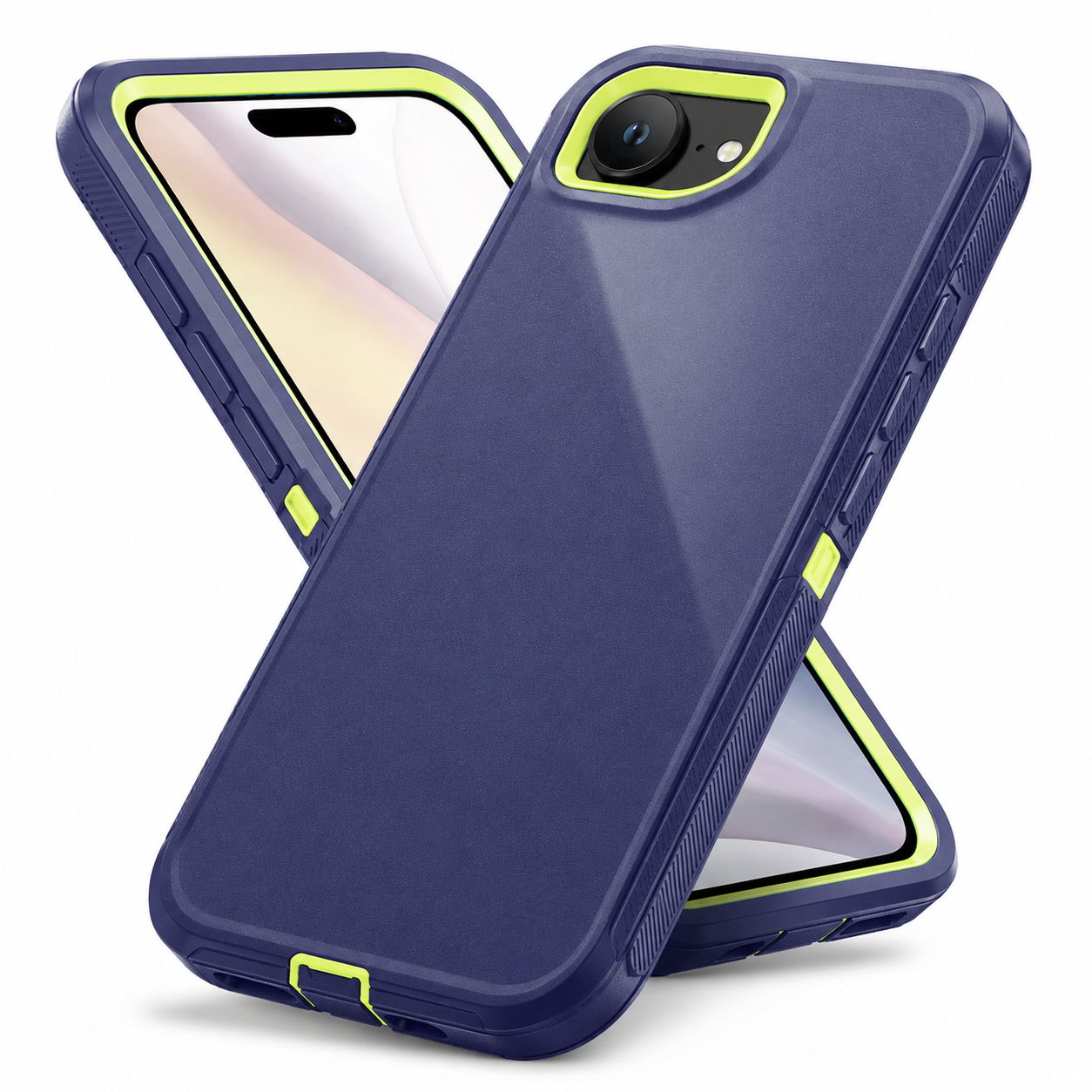 Lime shockproof protective phone cover for iPhone 17e and iPhone 16e