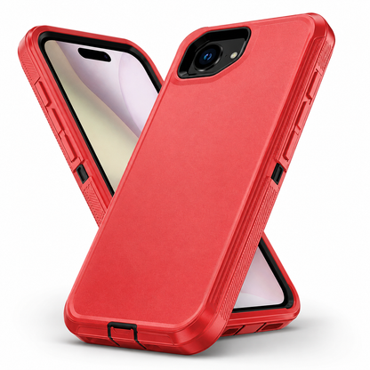 Red iPhone case Canada with heavy-duty shockproof protection