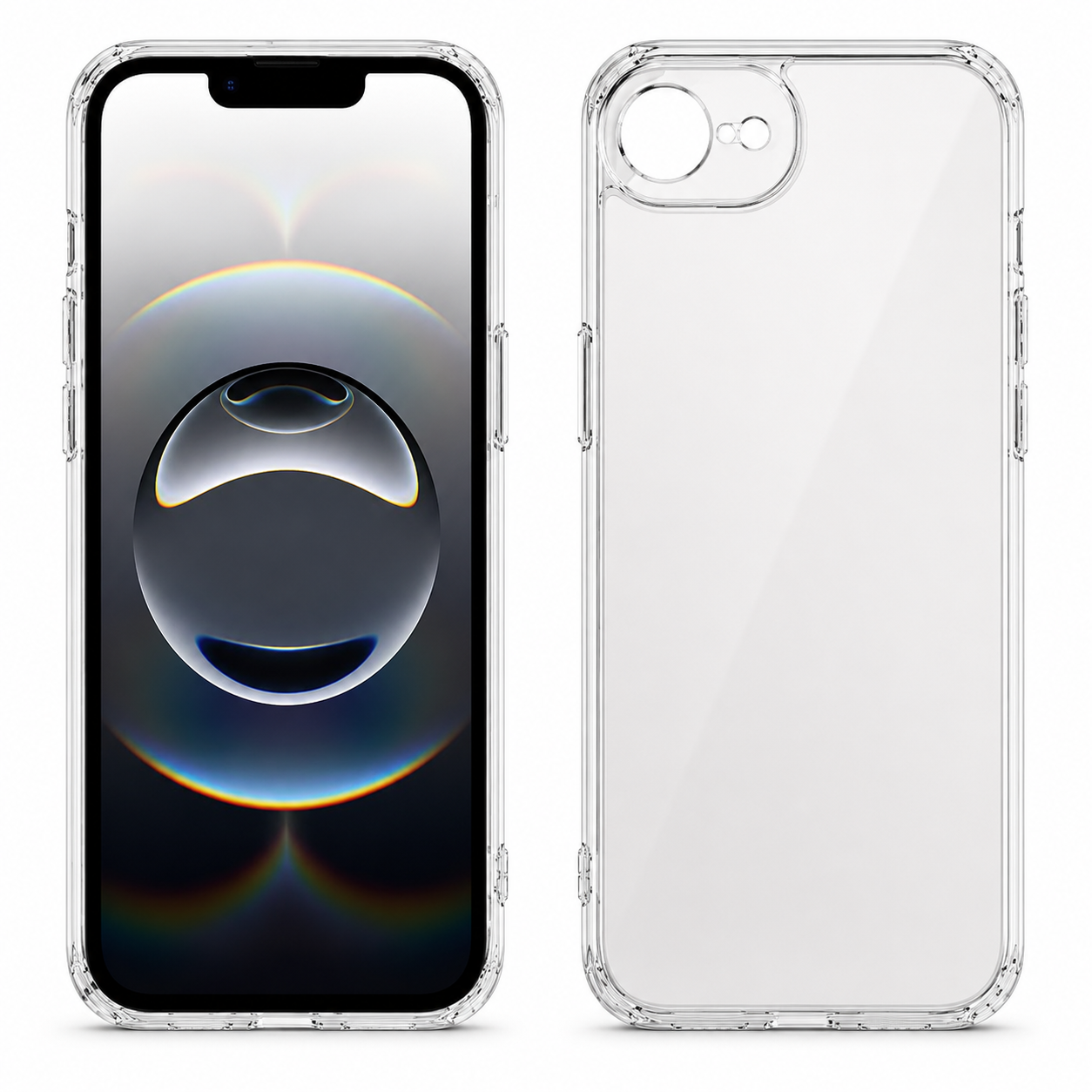 Clear Regular Case for Apple iPhone 17e and iPhone 16e
