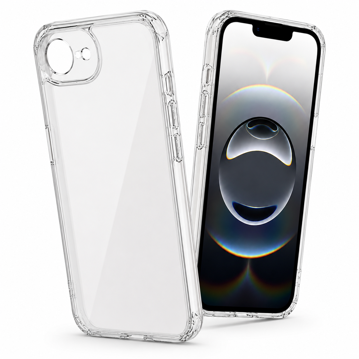 Clear transparent phone cover for Apple iPhone 17e and iPhone 16e

