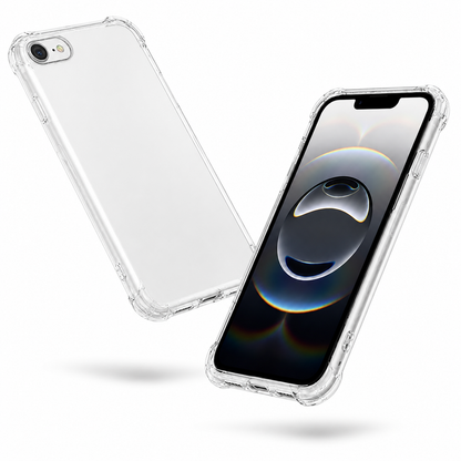 Clear iPhone case Canada with flexible soft edge protection

