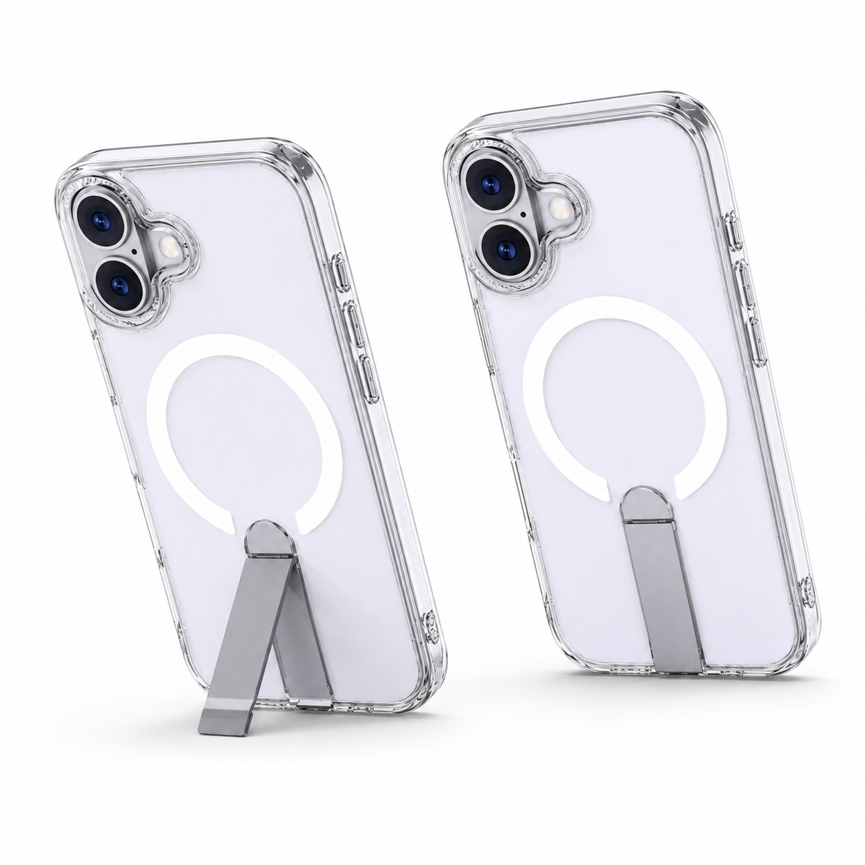 Premium Transparent Magnetic Phone Case for Apple iPhone 17 Drop Protection Cover