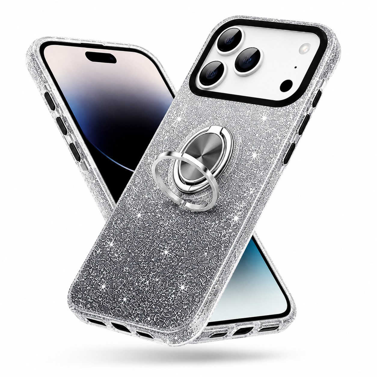 Durable Cell Phone Case for Apple iPhone 17 Pro Max with Drop Protection & Ring Holder