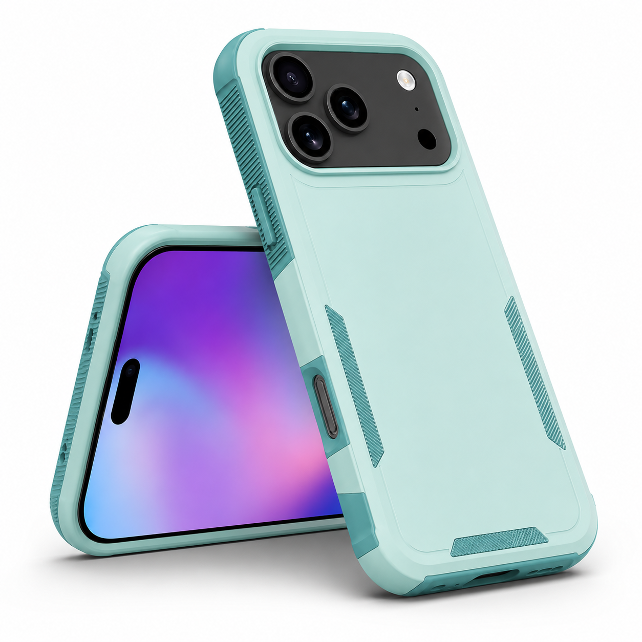 Lightweight iPhone 17 Pro Max Case, Premium Teal Phone Cover, Durable Mobile Cover