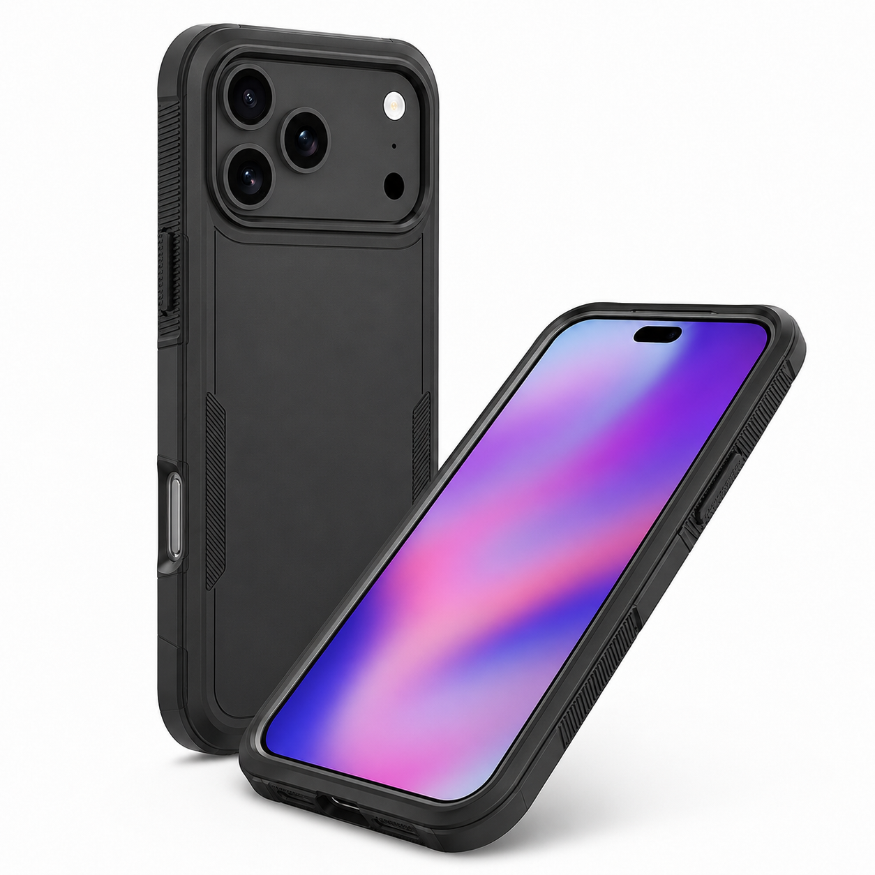 Slim Black iPhone 17 Pro Max Case Protective Phone Cover Premium Matte Finish