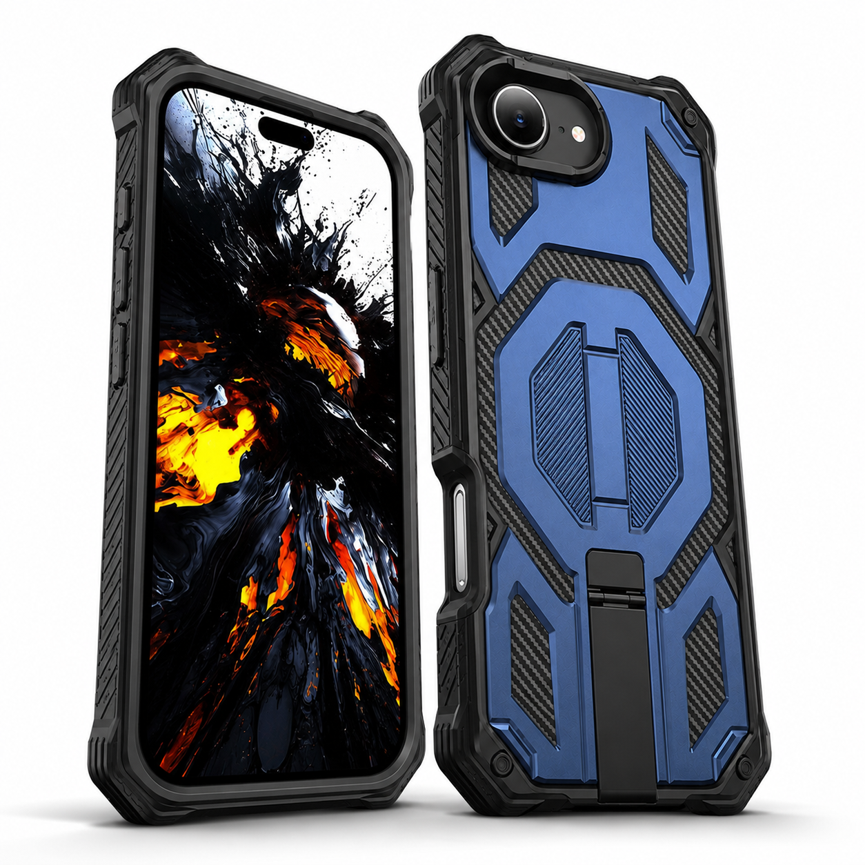Outrider Rugged MagSafe Case for Apple iPhone 17e - Blue