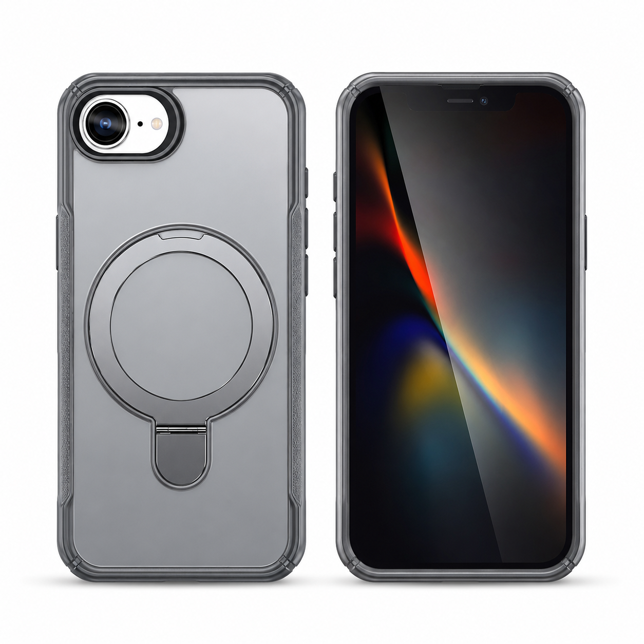 Grey MagSafe Vivid Design Case for Apple iPhone 17e and 16e – phone cases Canada
