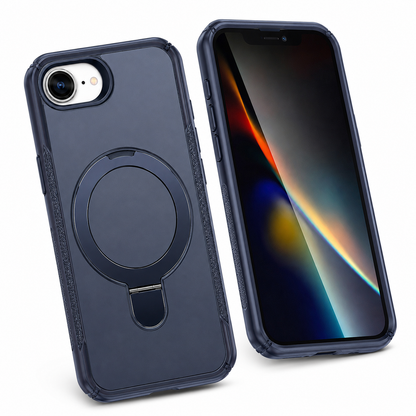 Blue iPhone 17e and 16e MagSafe protective cover with vivid design – buy phone cases online Canada
