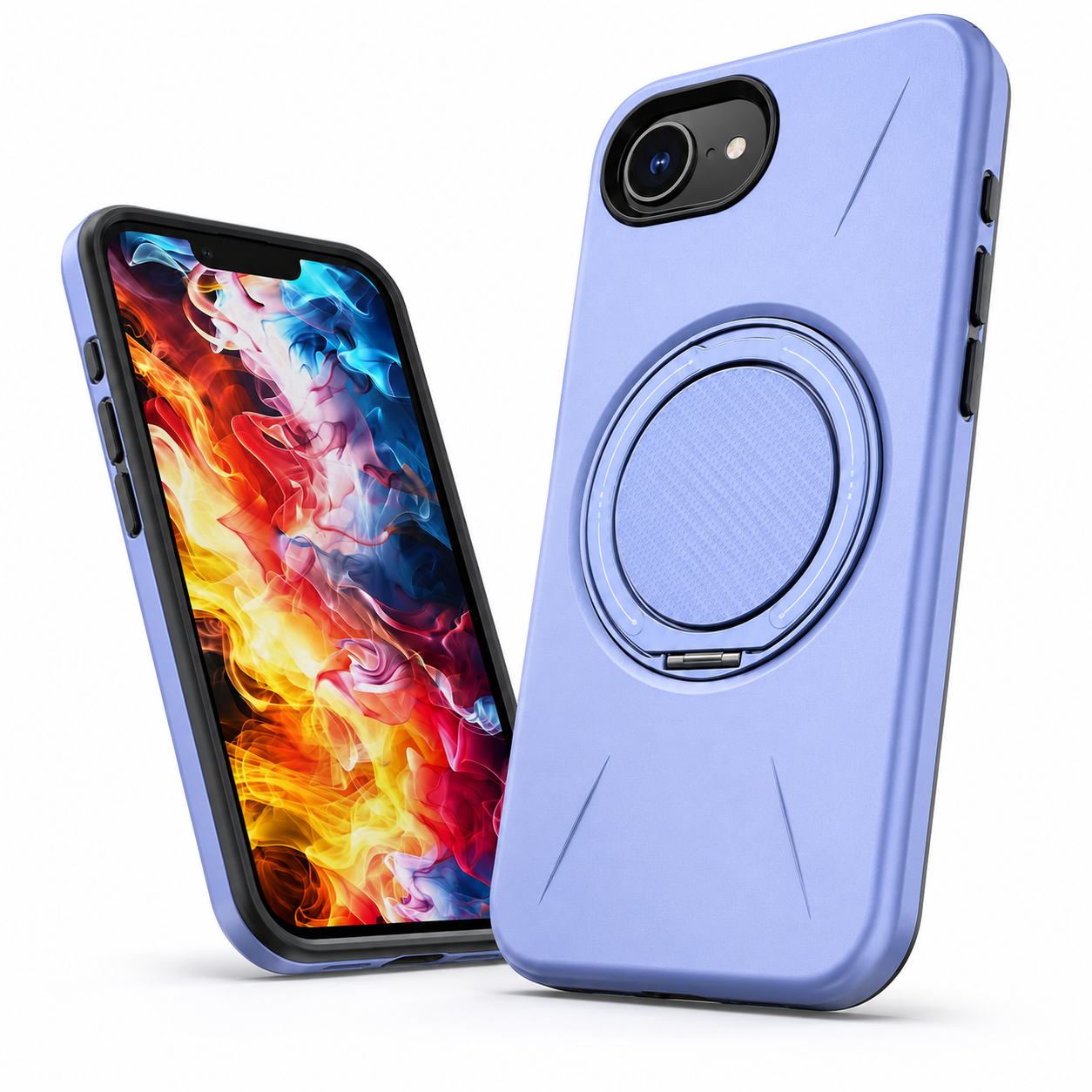 Light purple Forge Ring protective case for iPhone 17e and 16e – best slim phone case Canada