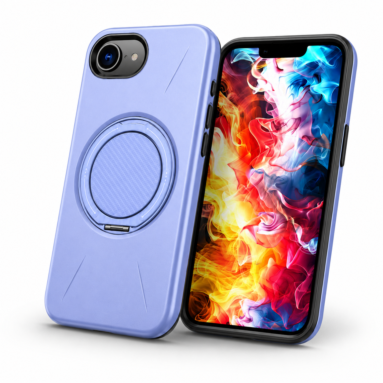 Apple iPhone 17e and 16e light purple case with raised camera protection – durable phone cases Canada