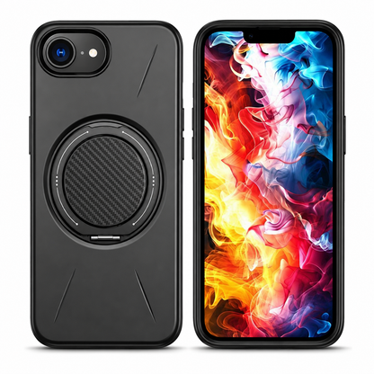 Black MagSafe Forge Ring Case for Apple iPhone 17e and 16e – rugged phone case Canada