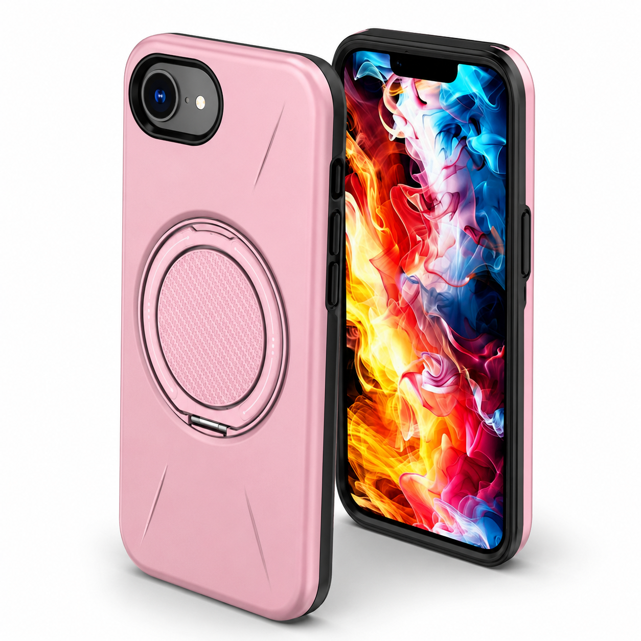 Apple iPhone 17e and 16e pink MagSafe case with camera protection – durable phone case Canada