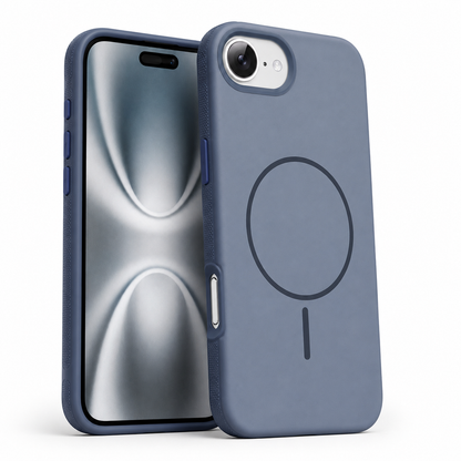 Slim blue MagSafe Glam Case for Apple iPhone 17e and 16e – mobile accessories Canada