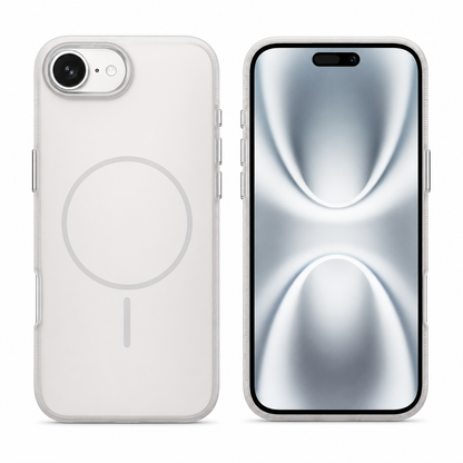 White MagSafe Glam Case for Apple iPhone 17e and 16e – iPhone cases Canada