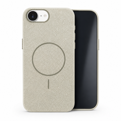 Grey Glitsy MagSafe Case for Apple iPhone 17e and 16e – iPhone cases Canada