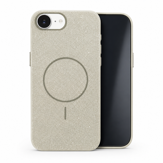 Grey Glitsy MagSafe Case for Apple iPhone 17e and 16e – iPhone cases Canada
