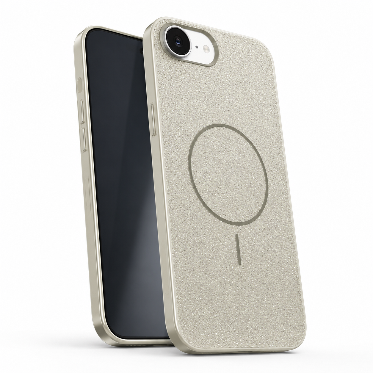 Grey MagSafe phone cover with raised camera protection – durable phone cases Canada

