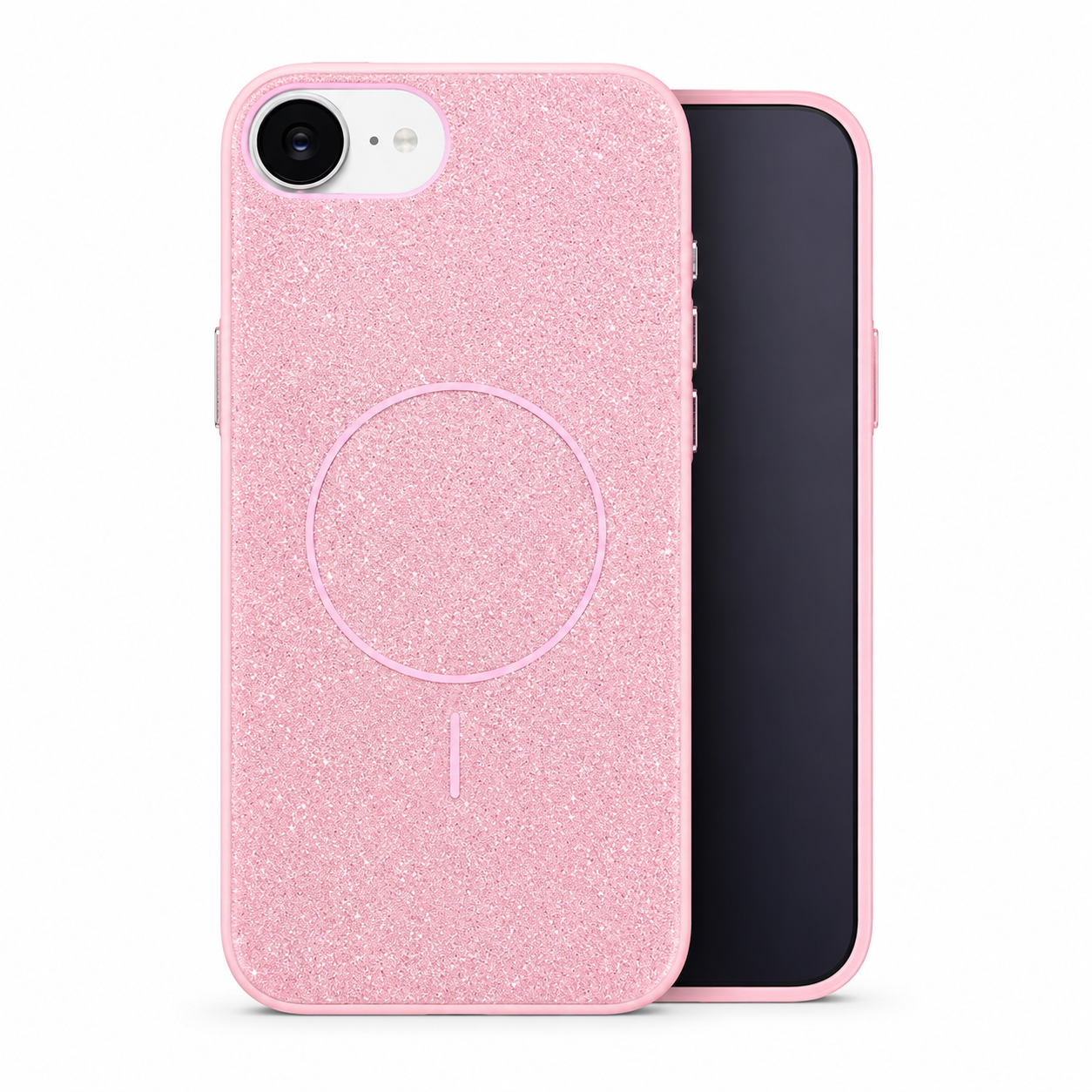 Rose gold Glitsy MagSafe Case for Apple iPhone 17e and 16e – iPhone case online Canada
