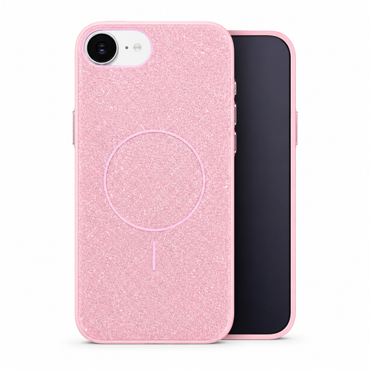 Rose gold Glitsy MagSafe Case for Apple iPhone 17e and 16e – iPhone case online Canada
