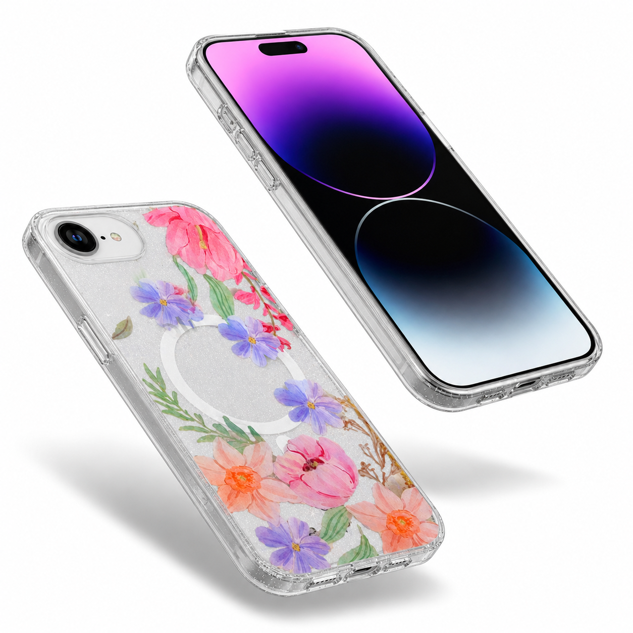 Slim Garden Glow IMD phone case for Apple iPhone 17e and 16e – best slim phone case Canada