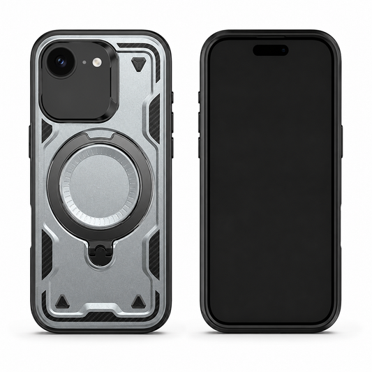 Grey Sparta MagSafe Ring Case for Apple iPhone 17e and 16e – iPhone cases Canada