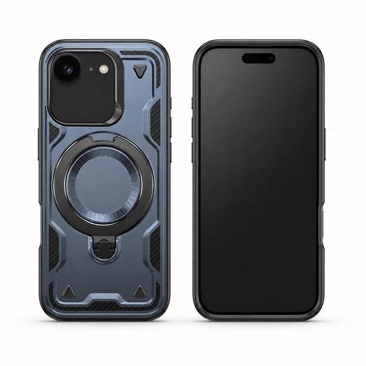 Navy Sparta MagSafe Ring Case for Apple iPhone 17e and 16e – iPhone cases Canada