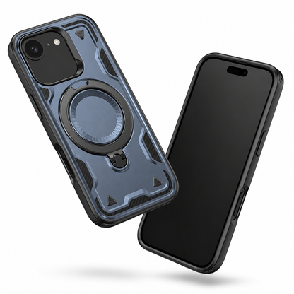 Navy iPhone 17e and 16e MagSafe ring protective cover – buy phone cases online Canada