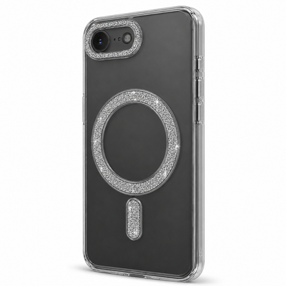 Glitter Electroplated MagSafe Case for Apple iPhone 17e - Black